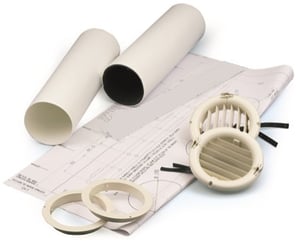 Kit predisposizione fori diametro 200 mm