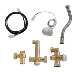 Kit gruppo valvole a 3 vie con attuatore a 4 fili
