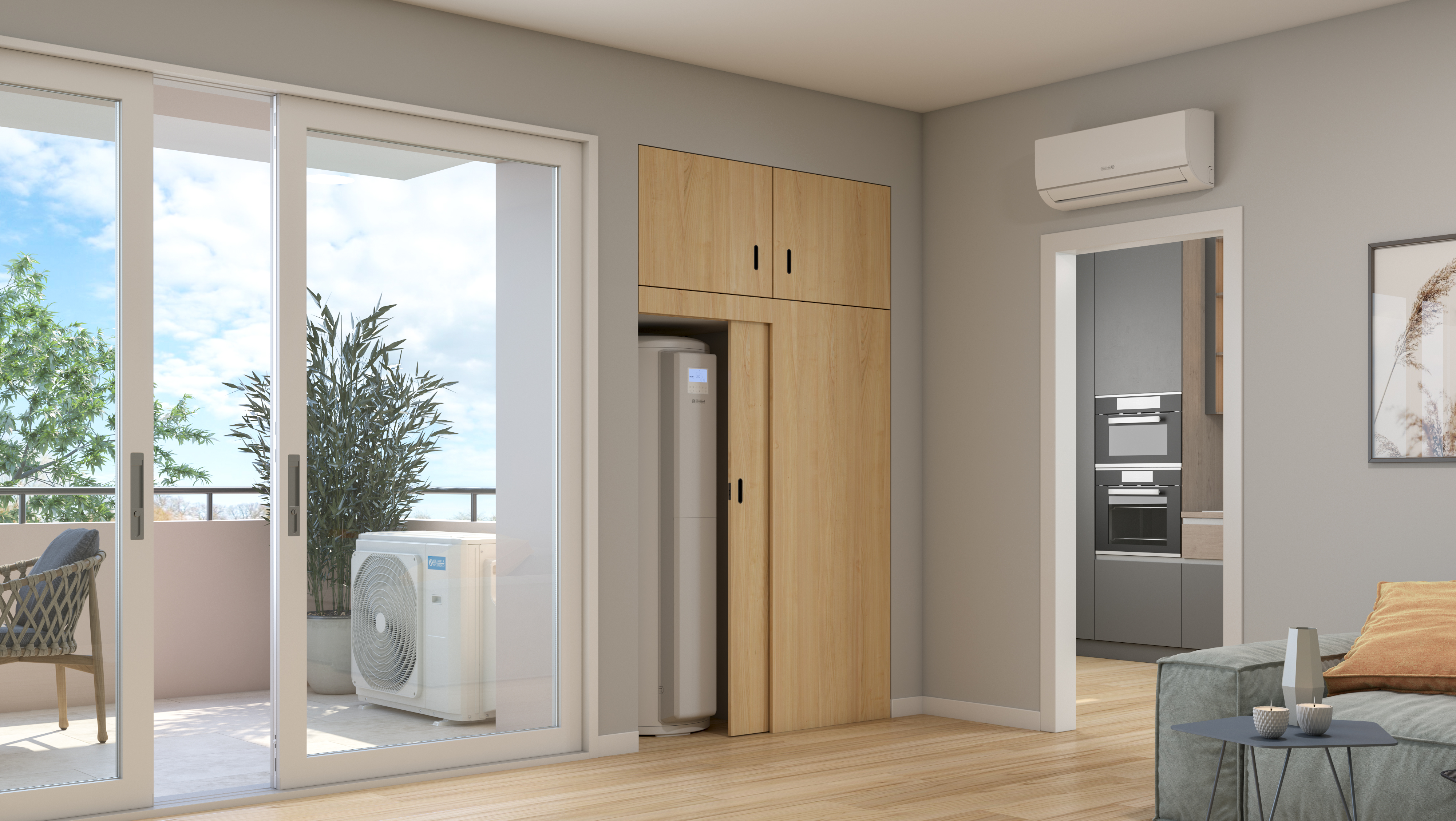 Comfort e ACS con le pompe di calore aria-aria