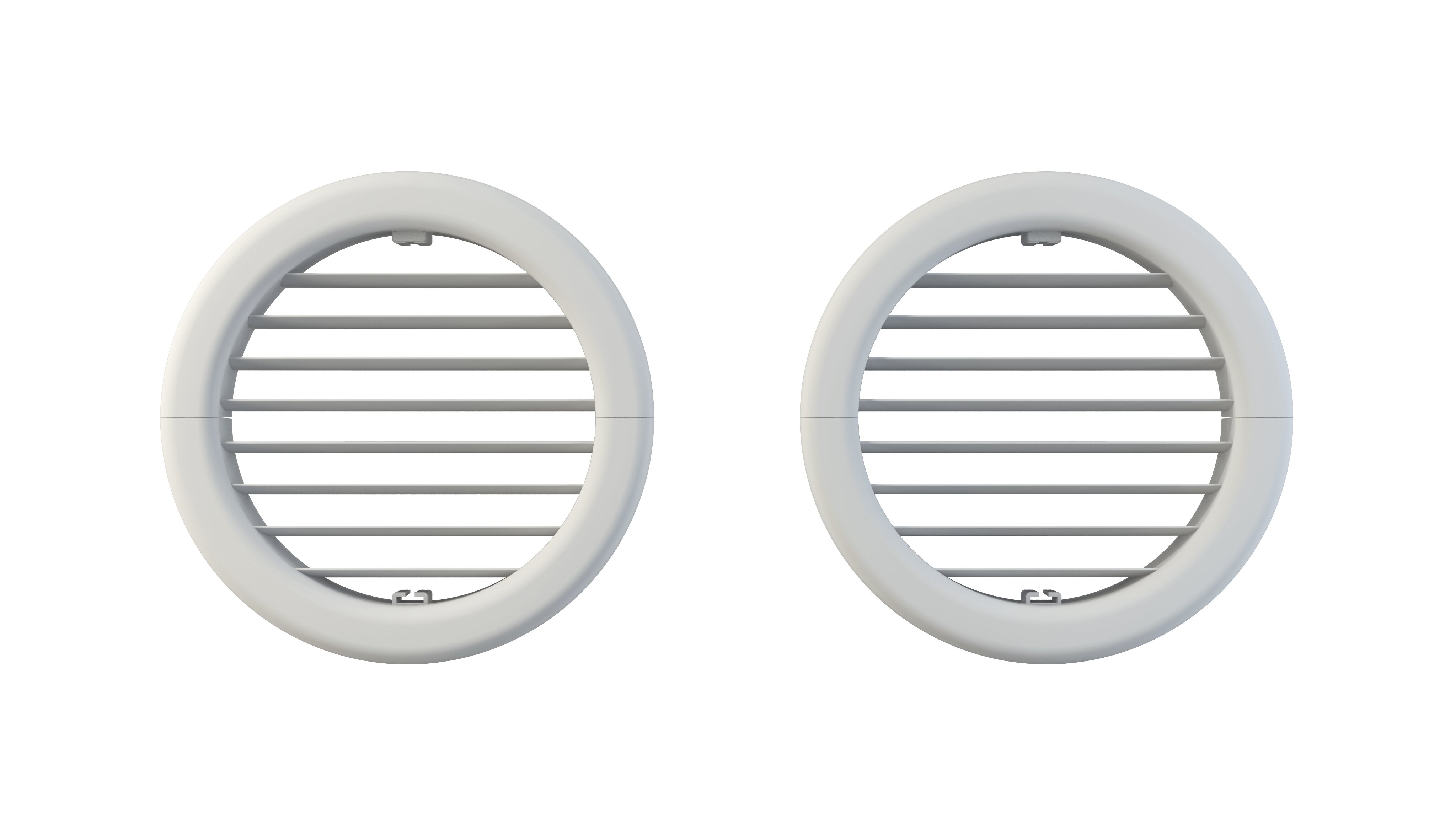 Kit griglie 160 mm per installazione VMC